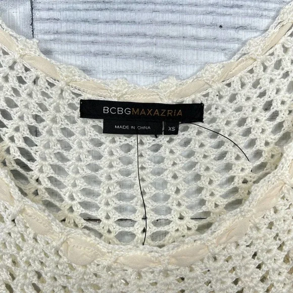 BCBGMaxAzria Crochet Knit Dress - Picture 4 of 6